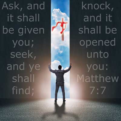 Matthew 7:7 seek the Lord